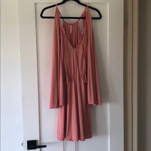 Free people peach dress